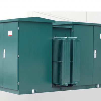 American underground box type substation