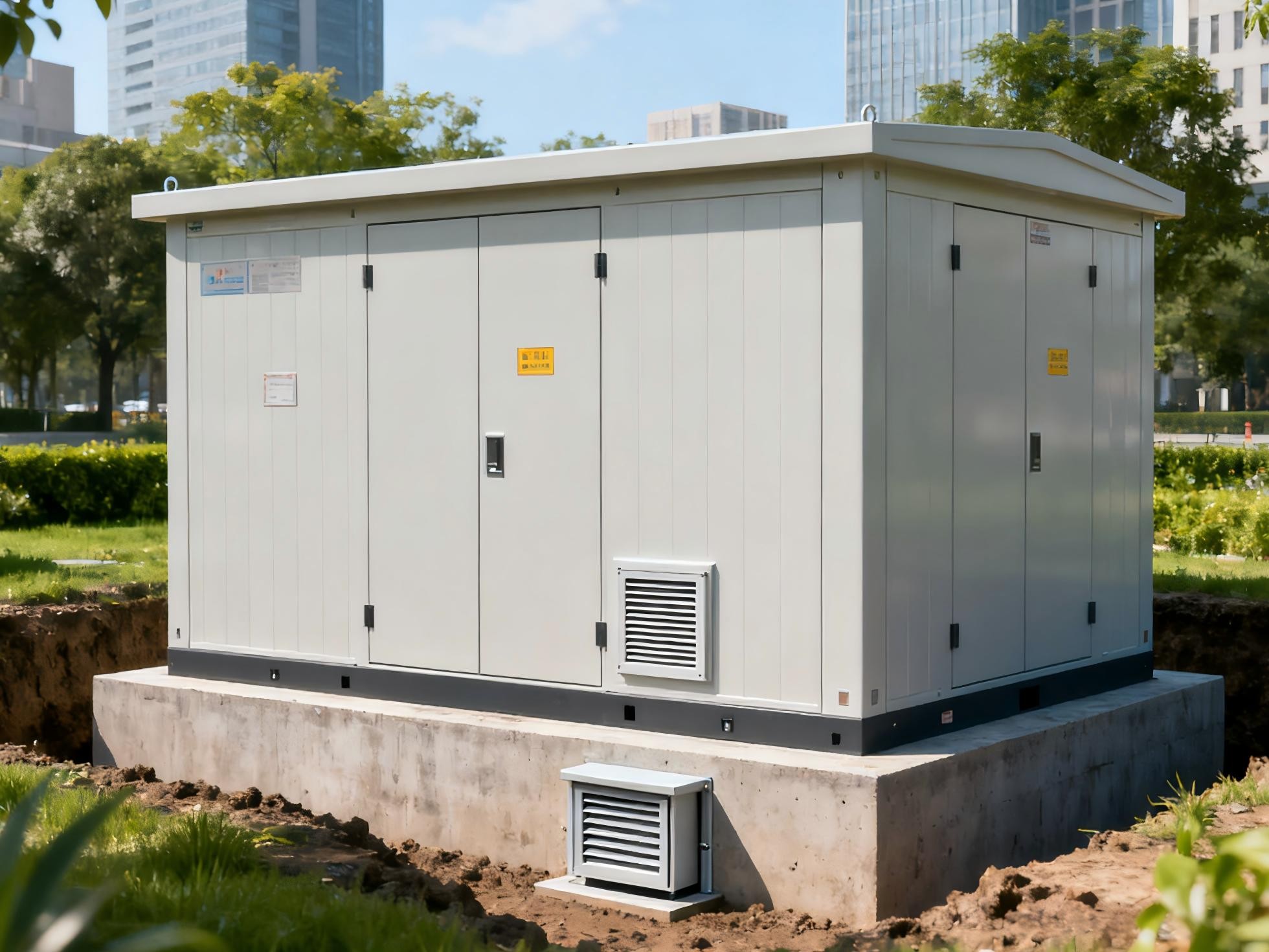 Underground box type substation